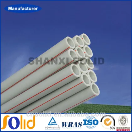 Water Supply System PPR Water Pipe and Fittings , PPR Plastic Water Pipe