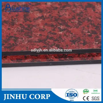 Colorful Marble Aluminum Composite Panels with PVDF Coating
