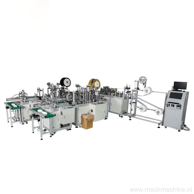 fully automatic non-woven disposable face mask machine