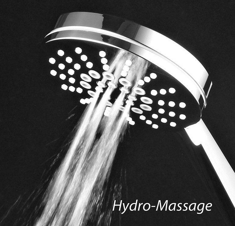 8インチ節水光沢のあるクロームシャワーヘッド