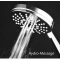 8inch water saving shiny chrome shower head