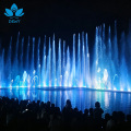 Gran fuente de agua para bailar