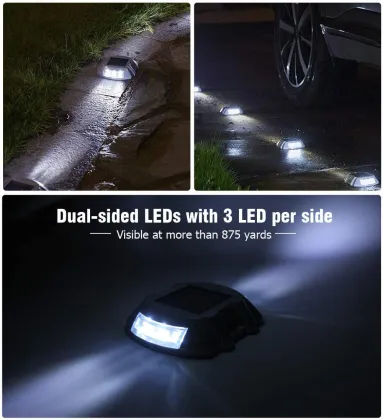 Solar Led Deck Lights Outdoor Waterproof Deck Lighting