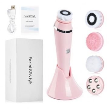 Mini Portable Electric Silicone Facial Cleansing brushes