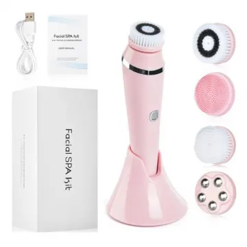 Mini Portable Electric Silicone Facial Cleansing brushes