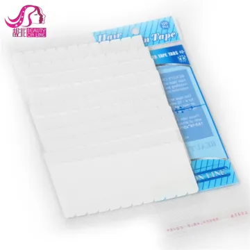 Wholesale Germany White Double Sided Adhesive Lace Wig Tape pre Cut Tape For Tape Hair Extensions
