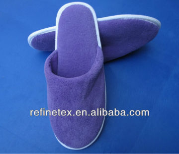 100% cotton terry towel hotel slipper