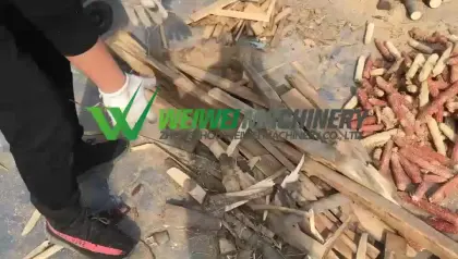 Weiwei woodworking waste wood sawdust making machinery