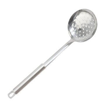 Glossy Stainless Steel Kitchen Skimmer Sieve Filter