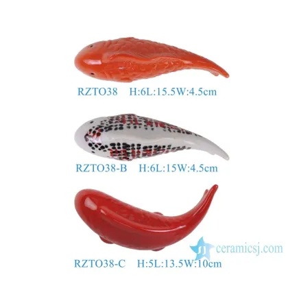 Jingdezhen High-Quality Goldfish Ceramic Decoration
