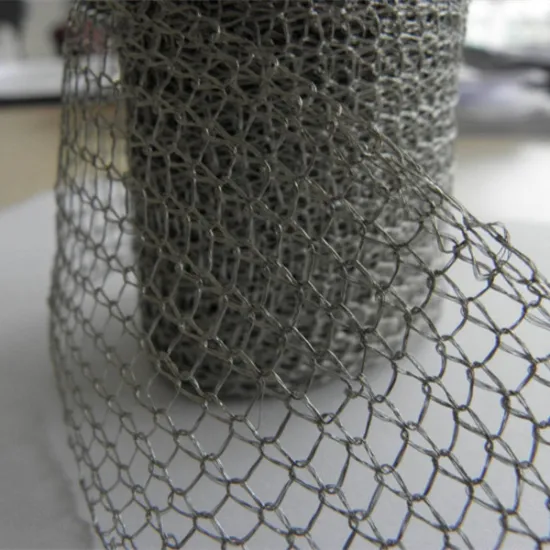 Stainless Steel Knitted Wire Mesh Rolls for Mufflers & Silencers