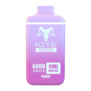 IQTE Speed ​​6000 VAPE ALIABA ดั้งเดิม