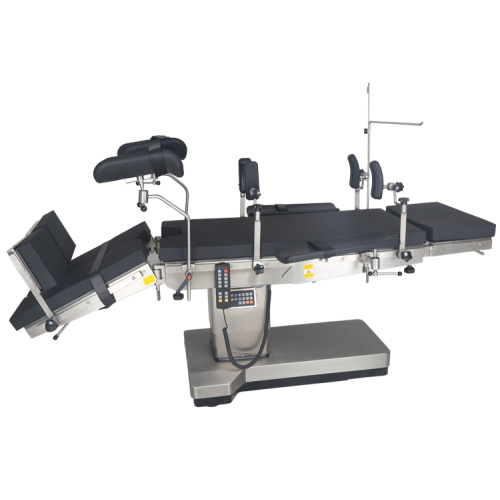 Table d&#39;opération électrique en acier inoxydable de haute qualité