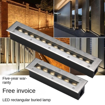 Long Buried Lamp IP67 Waterproof Outdoor LED Strip Wall Washer