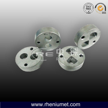 Cemented carbide gaskets, tungsten carbide gaskets with two holes