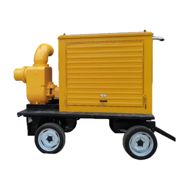 Mobile Trailer Diesel Driven Irrigation Pump 80ZW-50-60 for Water and Wastewater Treatment