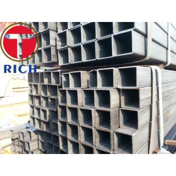 Tubo retangular laminado a alta temperatura ERW pré galvanizado