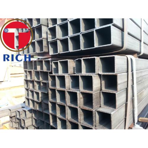 Tubo rectangular pre galvanizado ERW laminado en caliente