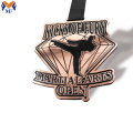 High quality copper taekwondo award medals