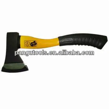 Axe, A613/1000g with Fiberglass Handle, TUV/GS Approved, Made of Forged Carbon Steel Head