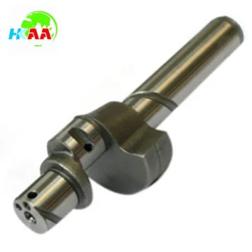 TS16949 certified OEM precision machined compressor crank shaft for auto ac spare parts