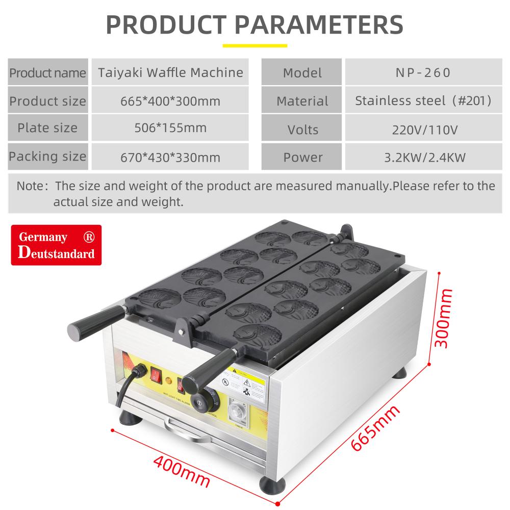 Machine de gaufre belge CE avec prime d&#39;usine