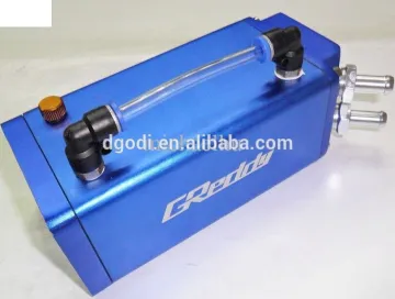 custom made aluminum oil catch tank and other auto a c parts
