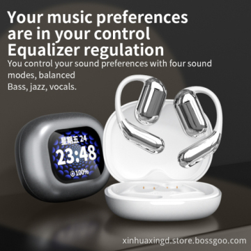 True Wireless Sport Headphones with Power Bank, BT 5.3, Type-C, Waterproof, and Air Conduction
