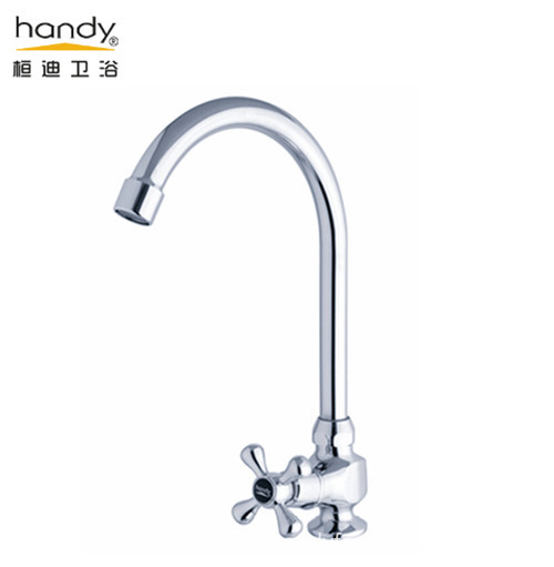 SINGLE BRASS KITCHEN FAUCET