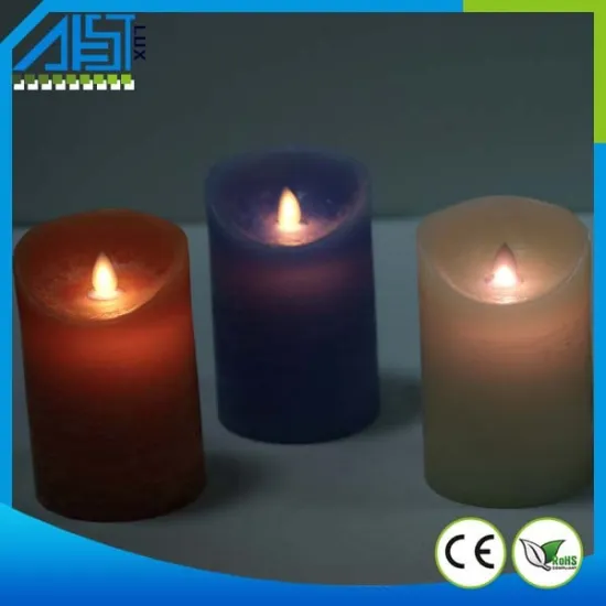 2015 Wholesale Flameless Moving Flame LED Candle