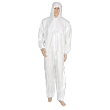 Factory price Hot sale 45 gsm white sf microporous  disposable protection coverall