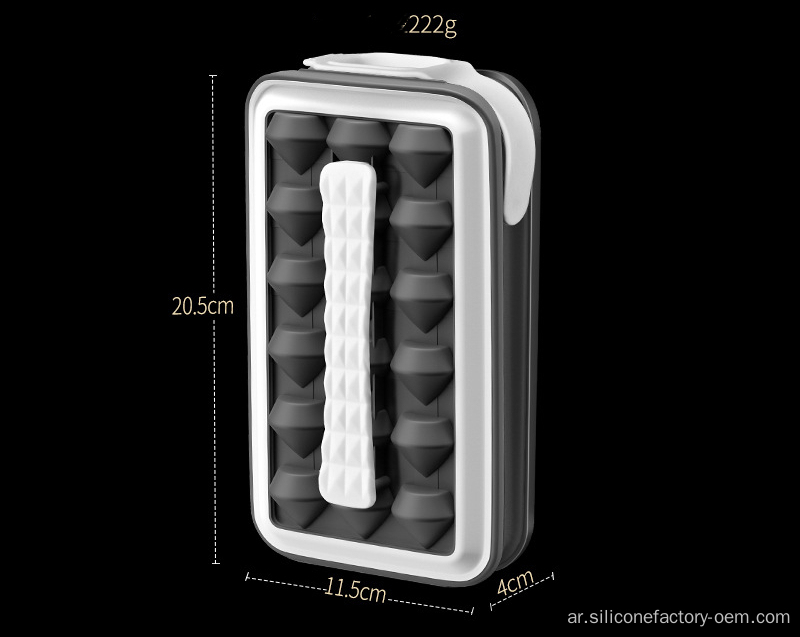 محمولة ثلج مكعب غلاية العفن الإبداعي الثلج