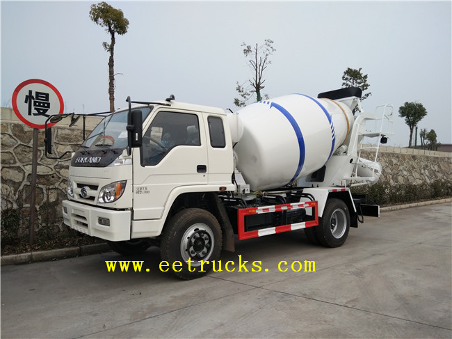 6000L Concrete Mixer Trucks