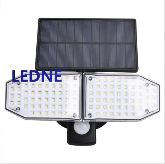 New Waterproof Double-Head 100LED Solar Garden Light with Human Body Induction