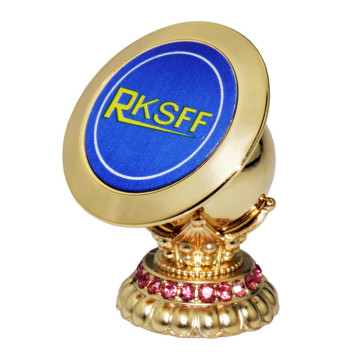 Magnetic Mobile Phone Holder With Diamond Gold