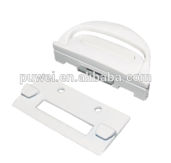 American Style UPVC Vertical Sliding Window lock Push Lock Spring lock PWS Security Window Lock for Vertical Sliding Window