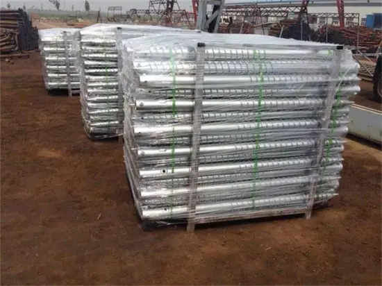 Screw Pile Solar Ground Mount Bracket Anchor Foundation