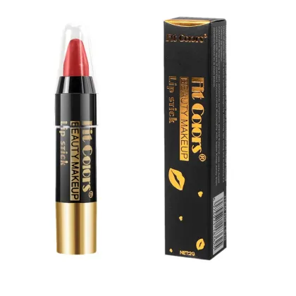 Glossy Crayon Lipstick: Moisturizing, Waterproof, and Long-Lasting