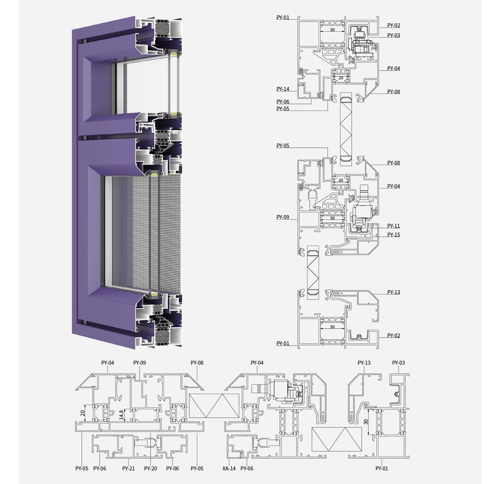 aluminium sliding sash windows