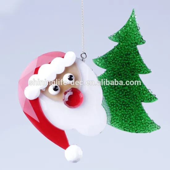 new style Santa with Christmas Tree Christmas decoration
