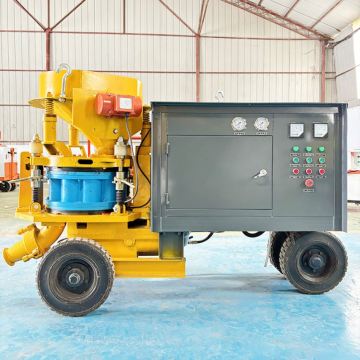 Wet Shotcrete Machine for Tunnel Construction: Concrete Spraying Output
