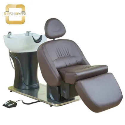 Chocolate Color Salon Spa Hair Washing Shampoo Chair