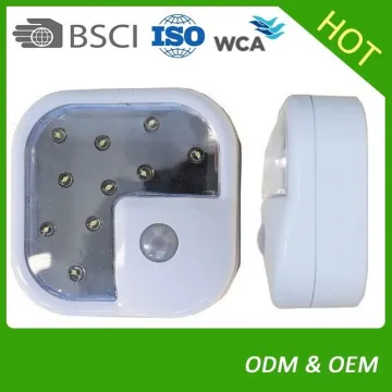 LED battery operated night light motion sensor, led nightlight with motion sensor