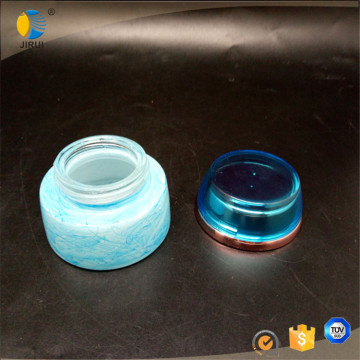 50ml glass cream jar with lid