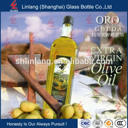 Food Grade 250ml olive oil glass bottle