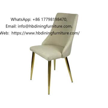Leather chair with iron legs cheap chair