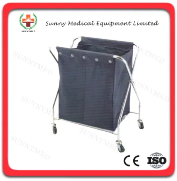SY-R066 Hot sale medical portable Trolley for Dirty Article at low price