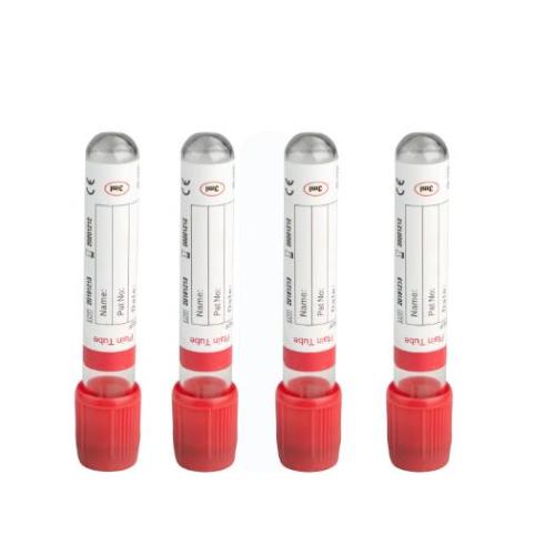 13x100mm Vacuum Blood Collection Tubes Plain Tube