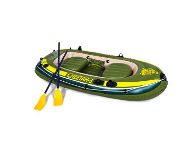 Family inflatable racing boat