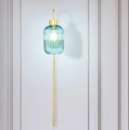 Gracieleigh Iron Plug-in Armed Sconce Wall Lamp